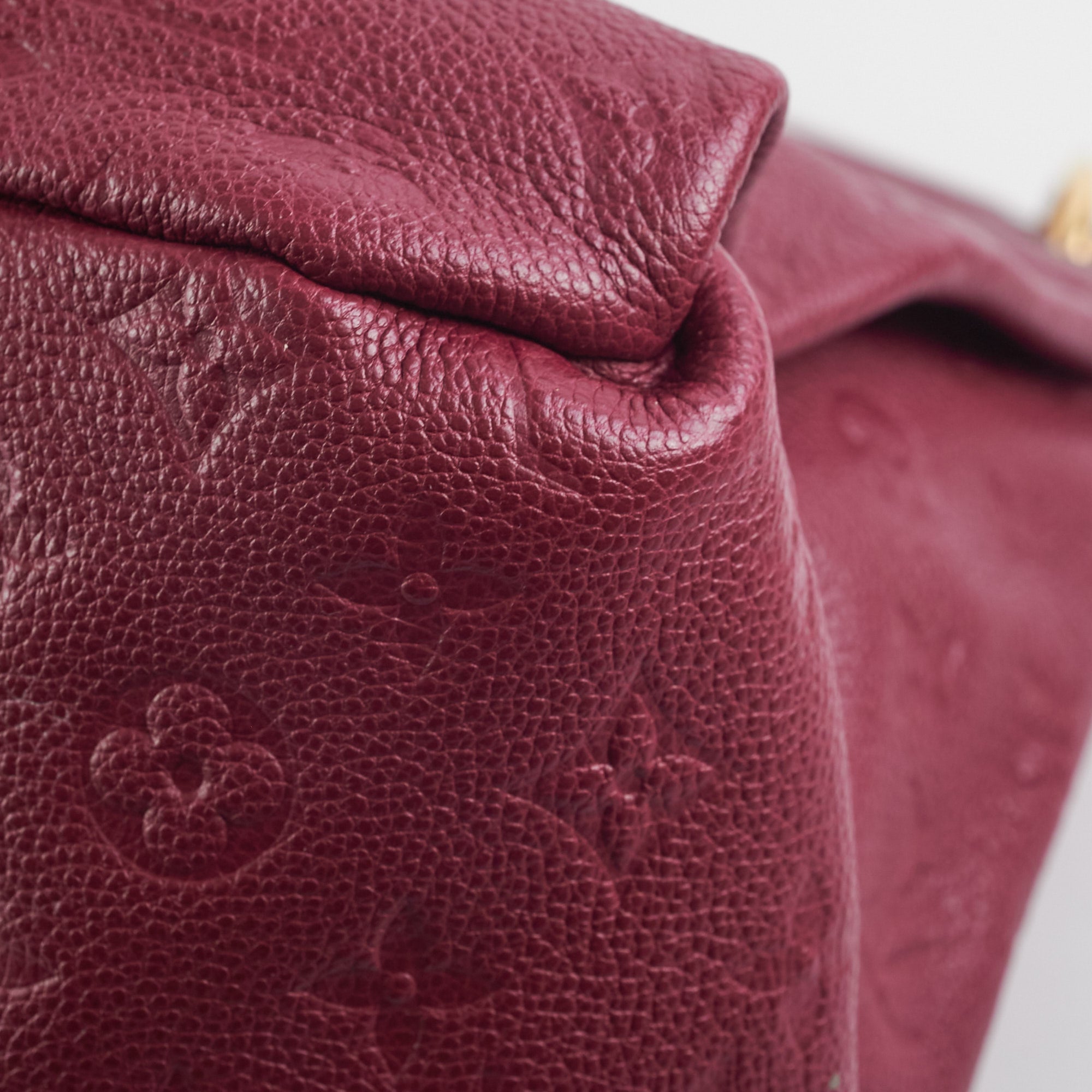 Louis Vuitton Artsy Burgundy MM Shoulder Bag