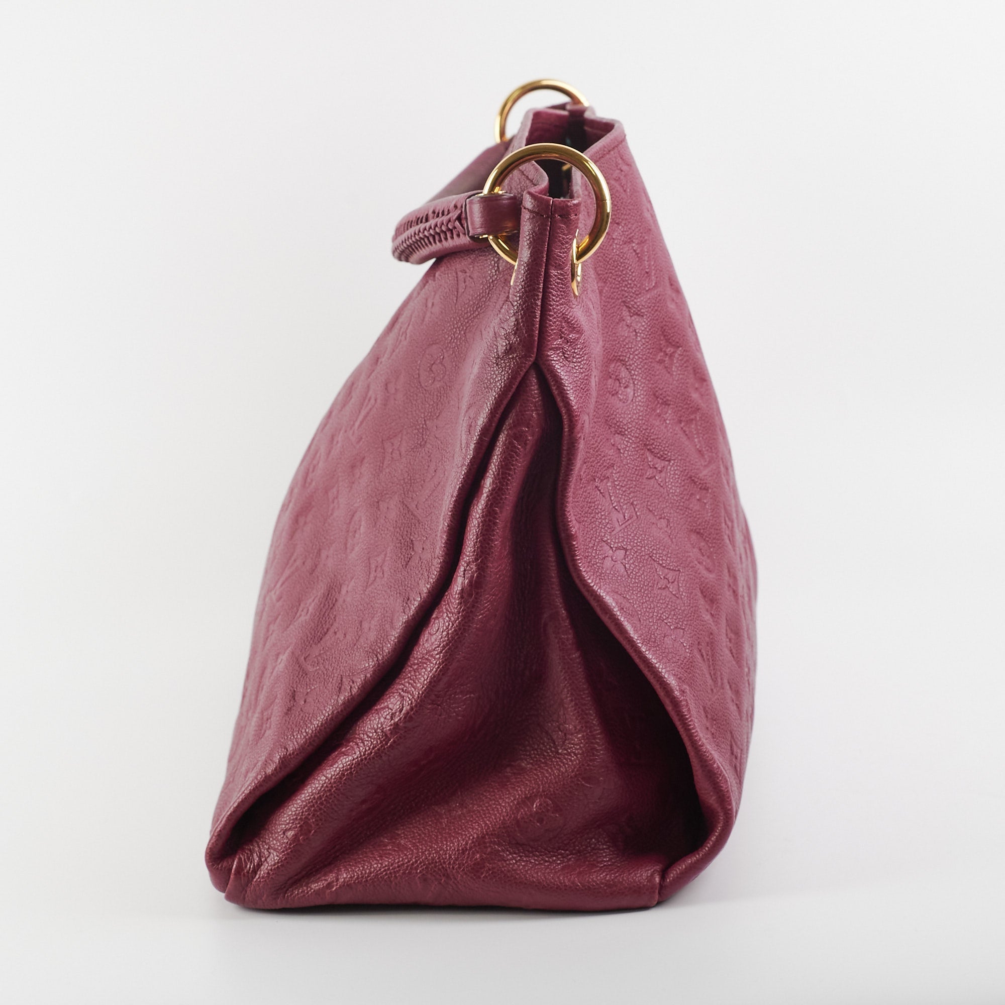 Louis Vuitton Artsy Burgundy MM Shoulder Bag