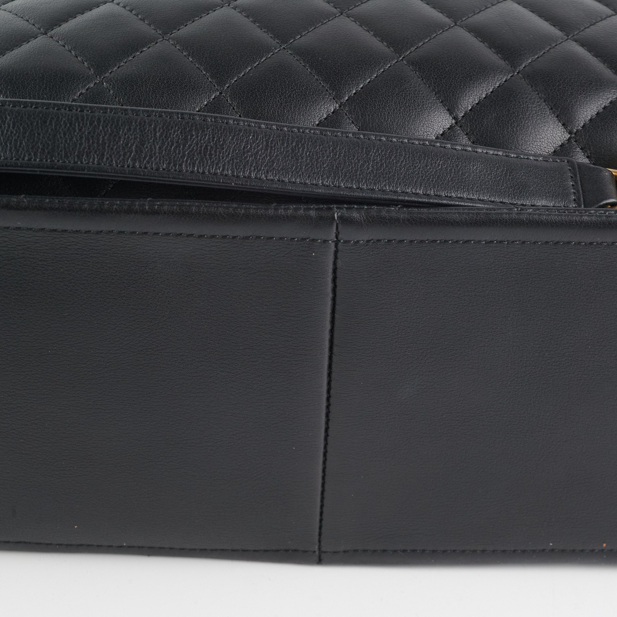 Chanel Boy Tote Bag Black