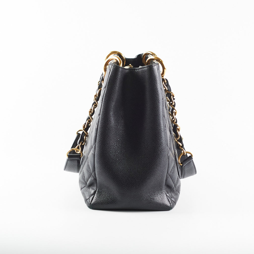 Chanel Grand Shopping Tote GST Black