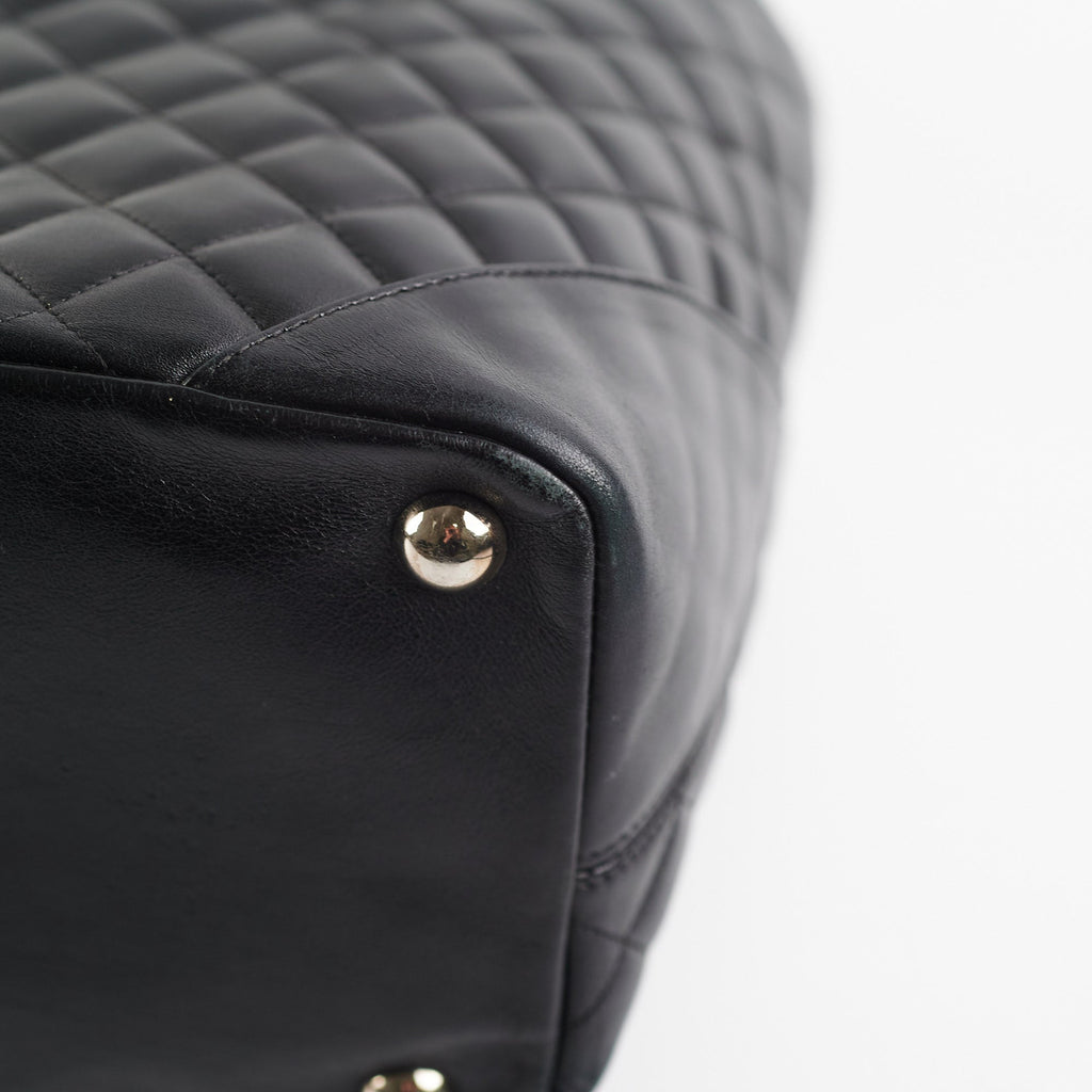 Chanel Cambon Black Lambskin Tote