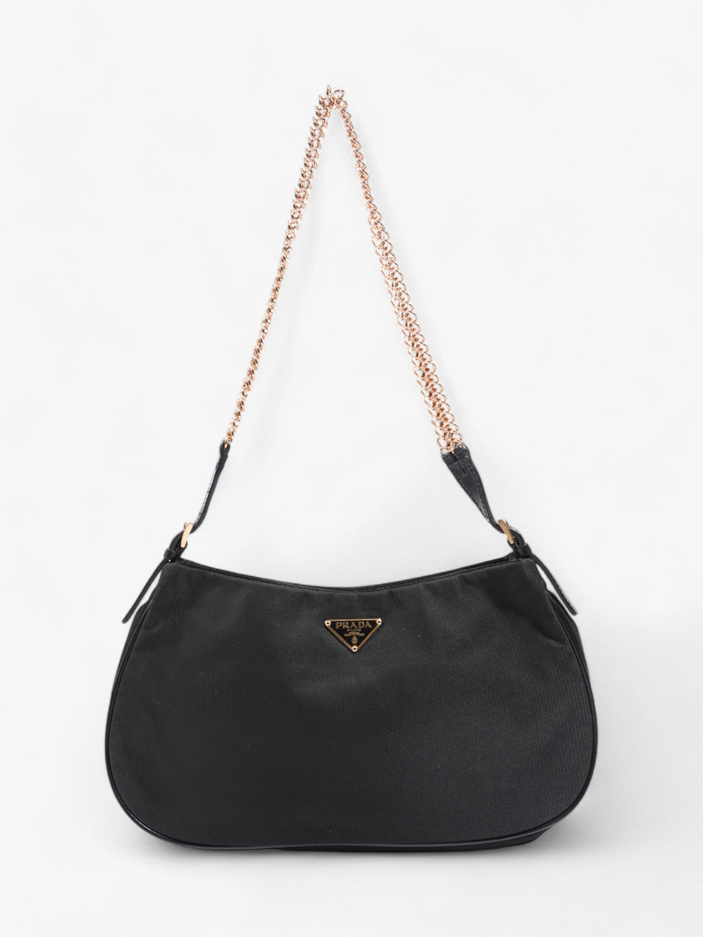 Prada Tessuto Shoulder Bag Black Nylon