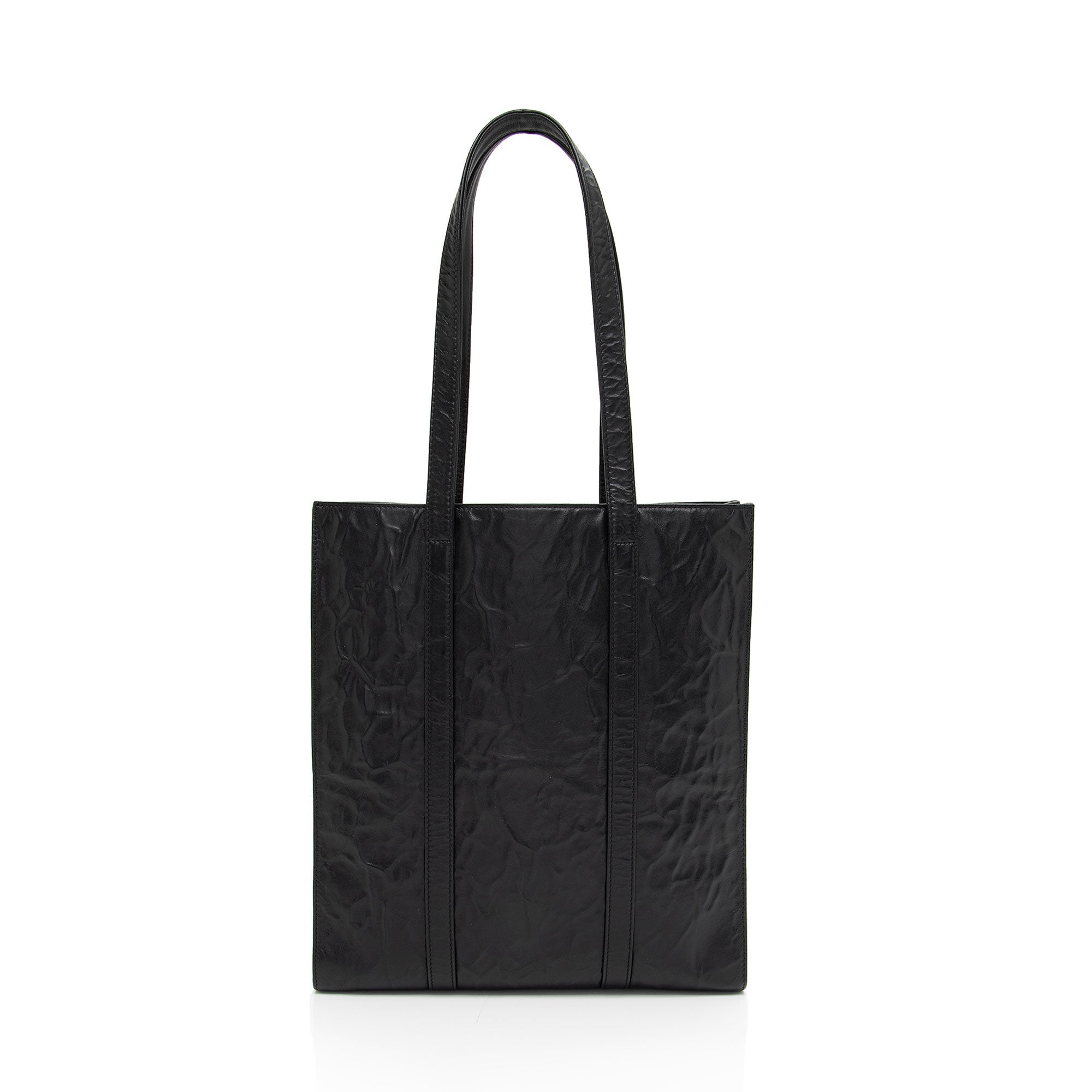 Prada Antique Nappa Leather Small Shopping Tote (SHF-NTTczZ)