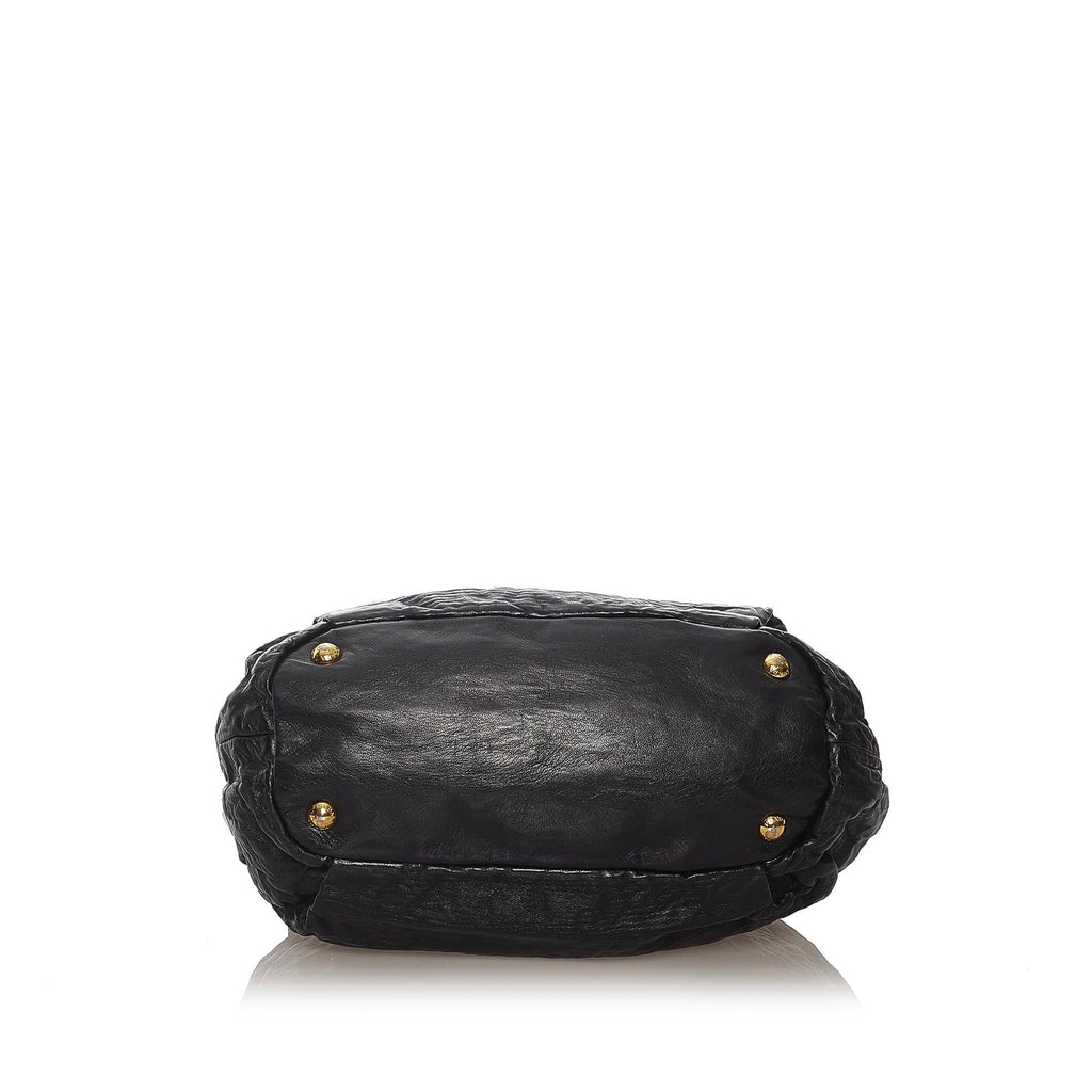 Prada Bow Leather Shoulder Bag (SHG-27742)
