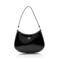 Prada Brushed Leather Cleo Shoulder Bag