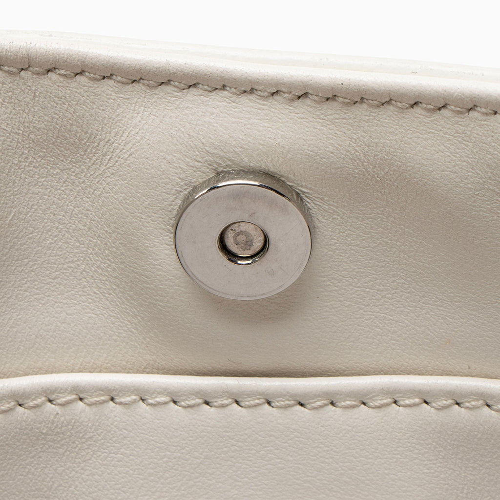 Prada Brushed Leather Cleo Shoulder Bag