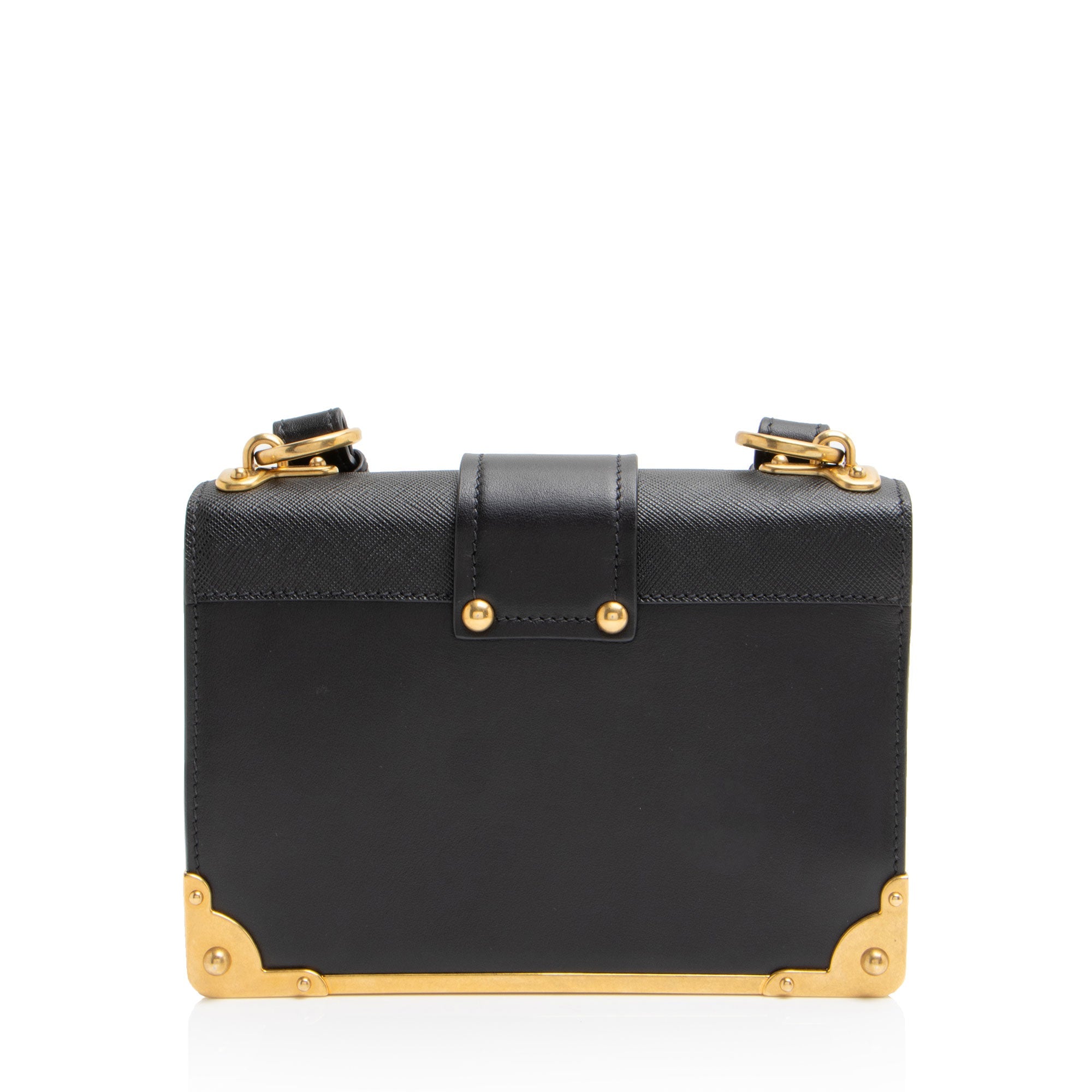 Prada Calfskin Cahier Shoulder Bag