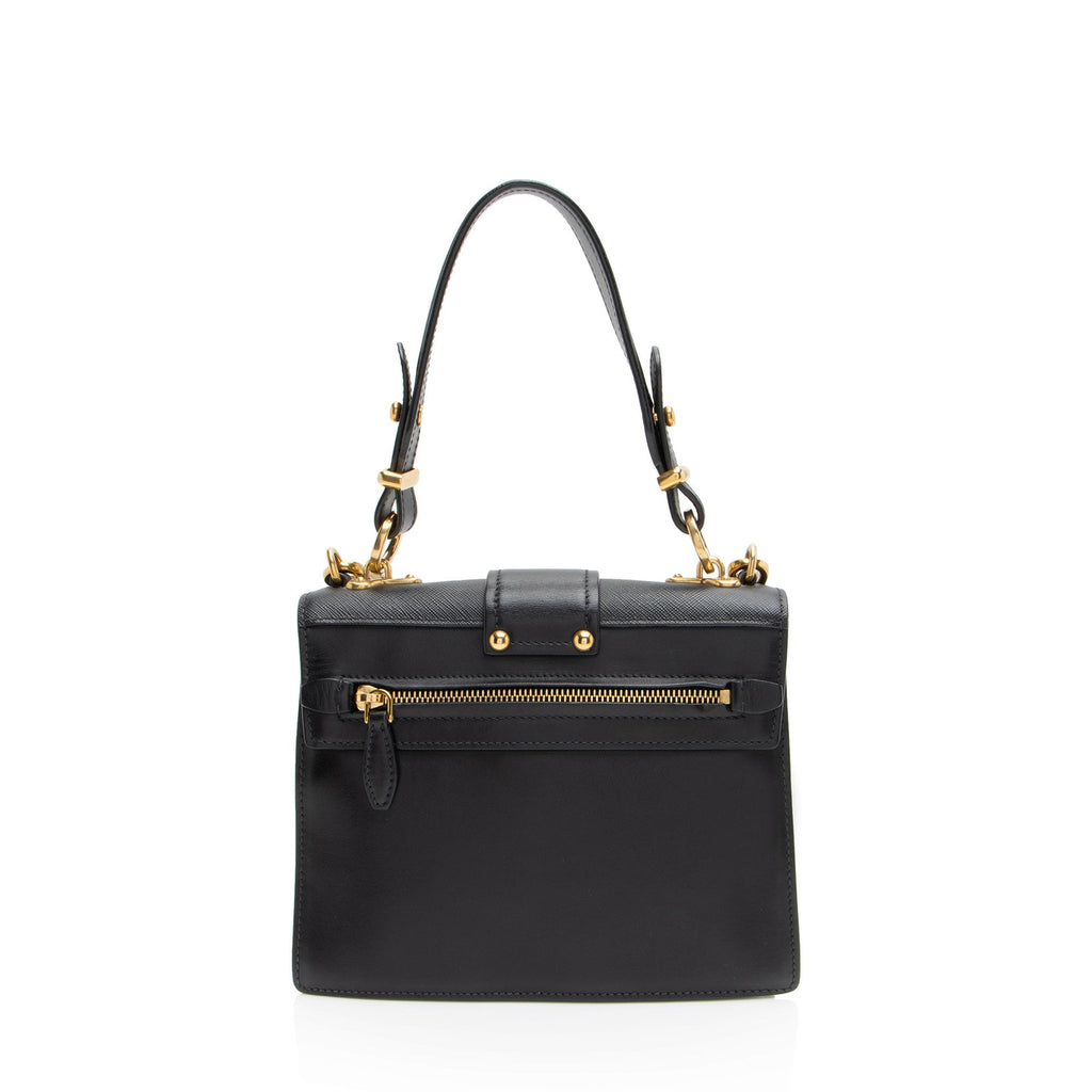 Prada Calfskin Cahier Top Handle
