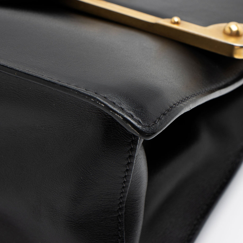 Prada Calfskin Cahier Top Handle