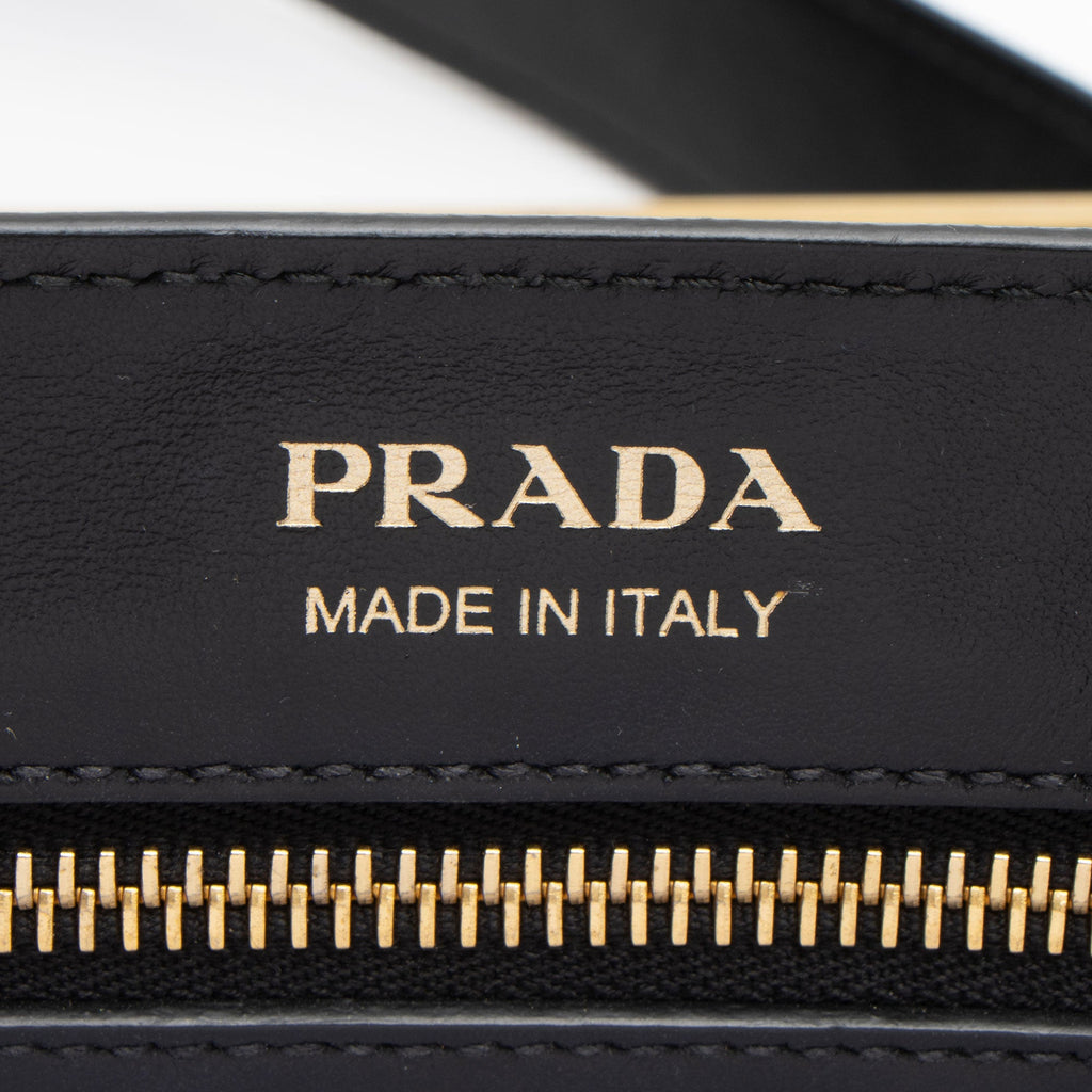 Prada Calfskin Cahier Top Handle