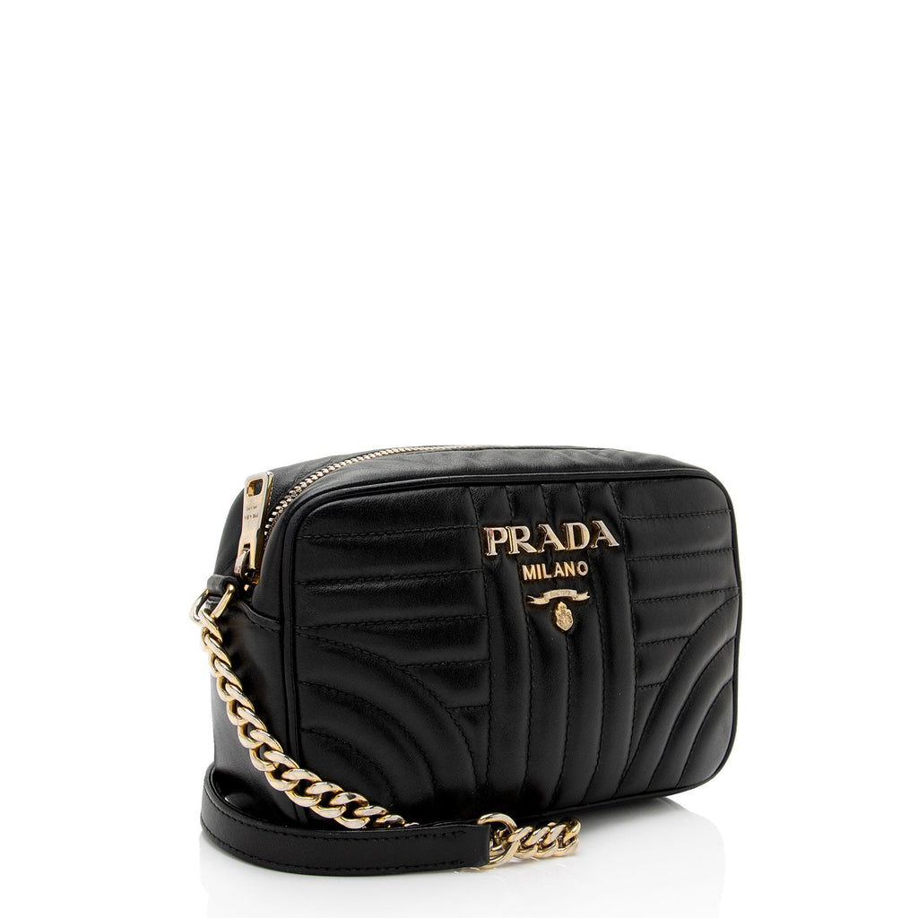 Prada Calfskin Diagramme Camera Bag (SHF-ByRPOg)