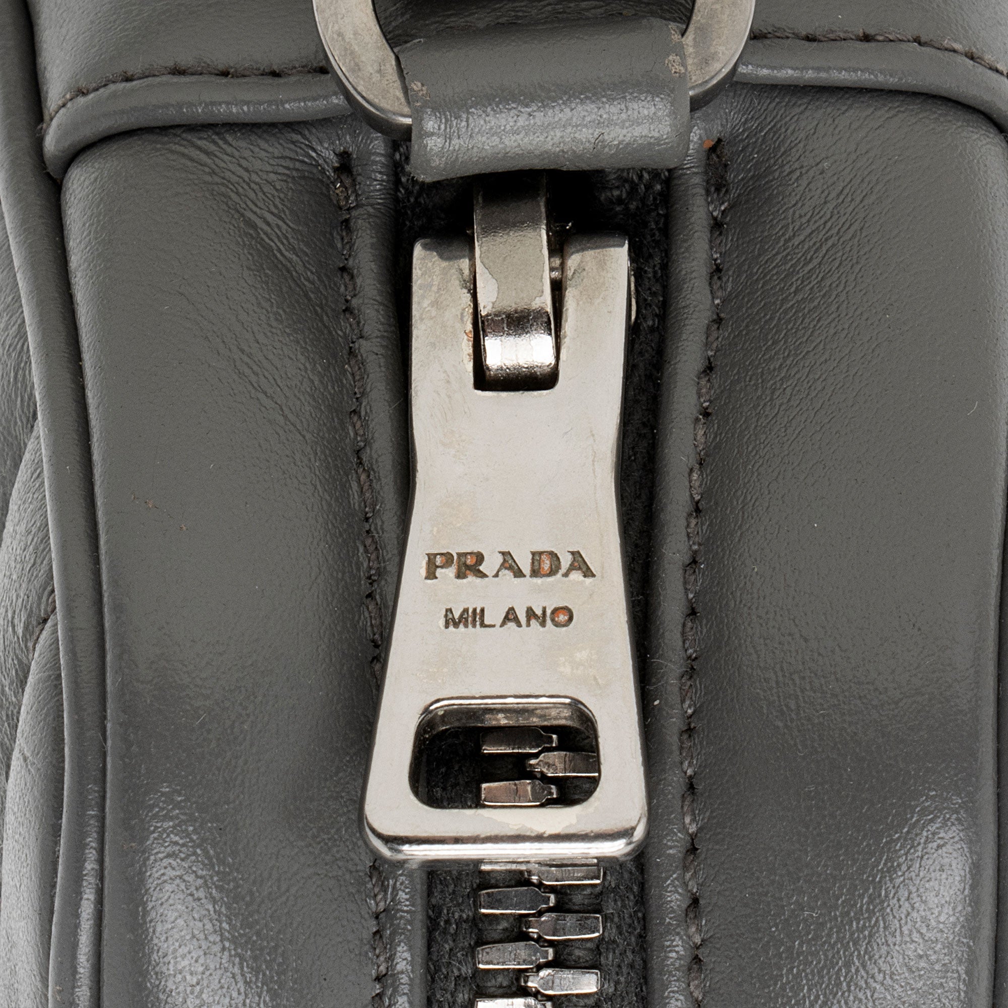 Prada Calfskin Diagramme Crossbody