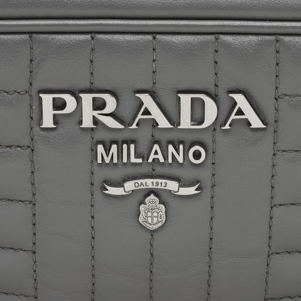 Prada Calfskin Diagramme Crossbody