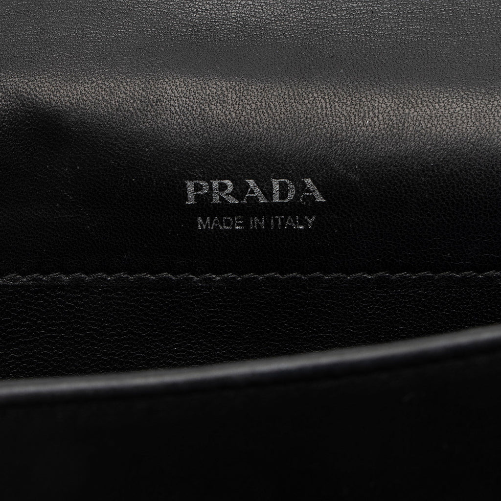 Prada Calfskin Diagramme Impunture Small Crossbody - FINAL SALE
