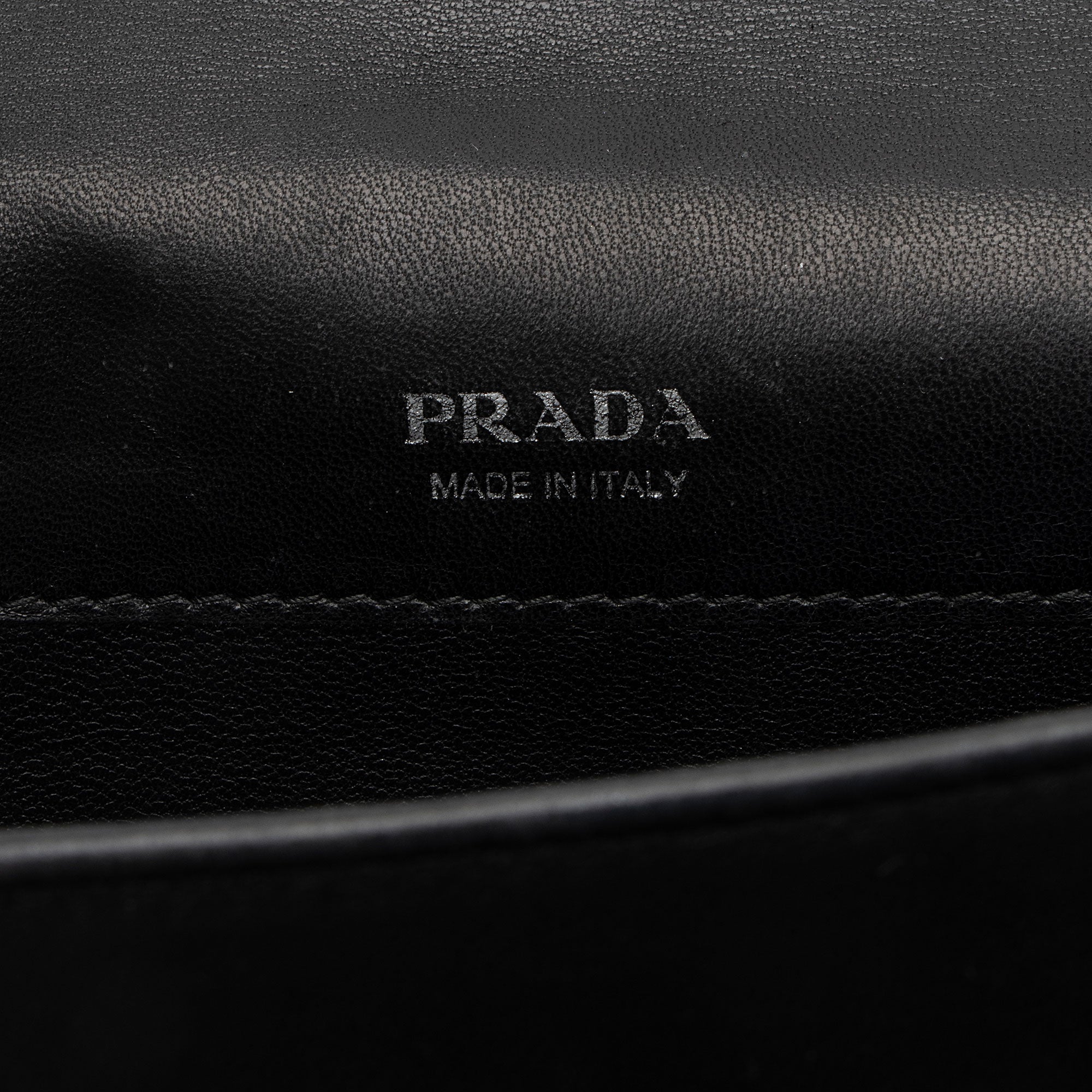 Prada Calfskin Diagramme Impunture Small Crossbody - FINAL SALE