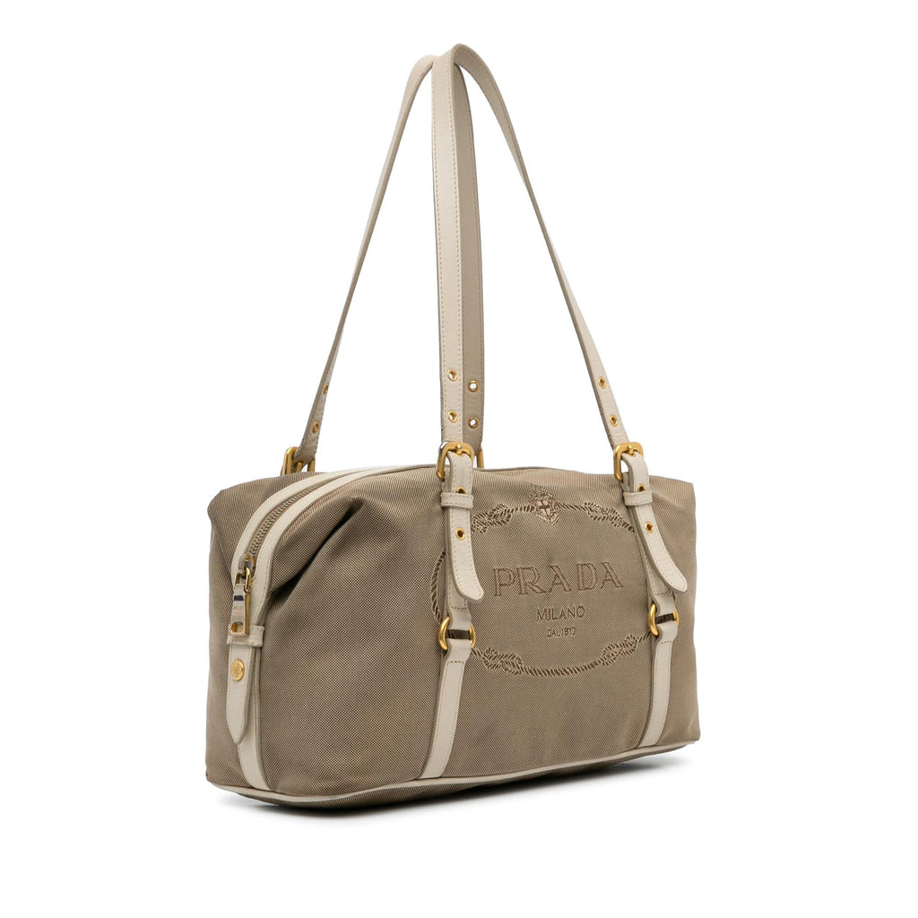 Prada Canapa Logo Shoulder Bag (SHG-6rnwXF)