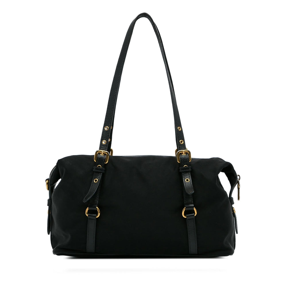 Prada Canapa Logo Tessuto Shoulder Bag (SHG-rGLZ4c)