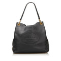 Prada Canapa Logo Vitello Phenix Shoulder Bag (SHG-35361)