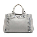 Prada Canvas Canapa Bijoux Satchel
