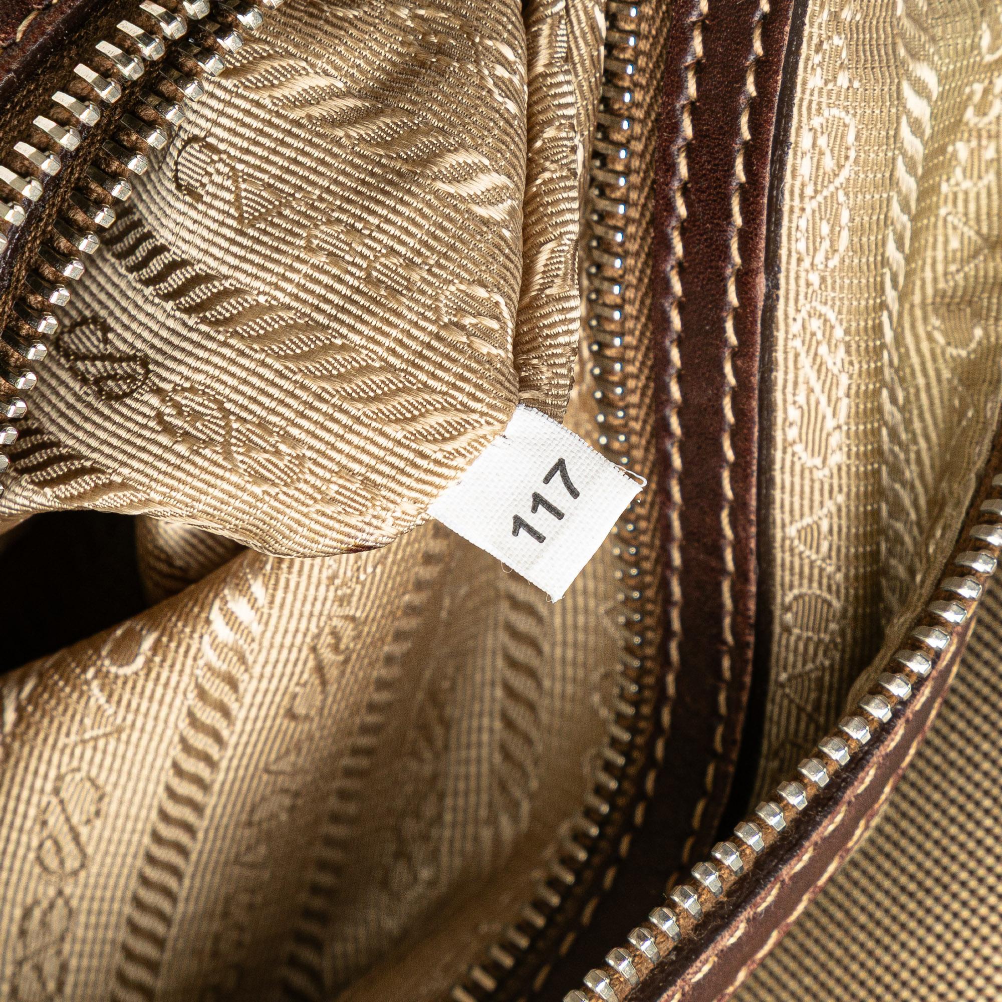 Prada Canvas Canapa Logo Crossbody