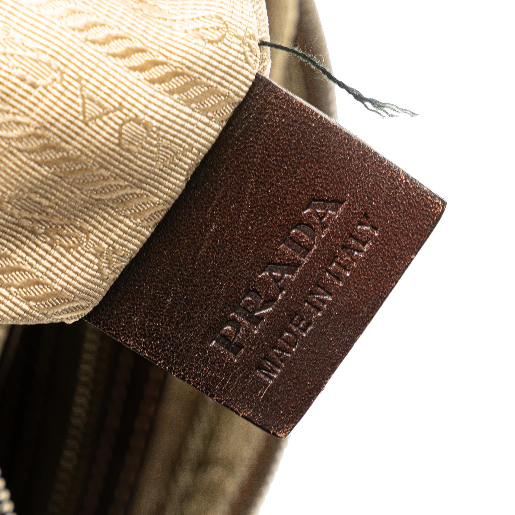 Prada Canvas Canapa Logo Crossbody