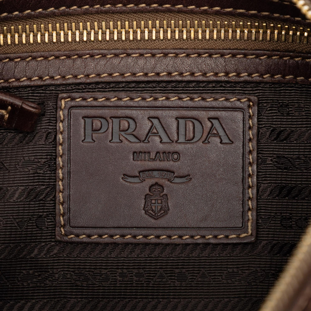 Prada Canvas Canapa Logo Crossbody