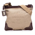 Prada Canvas Canapa Logo Crossbody