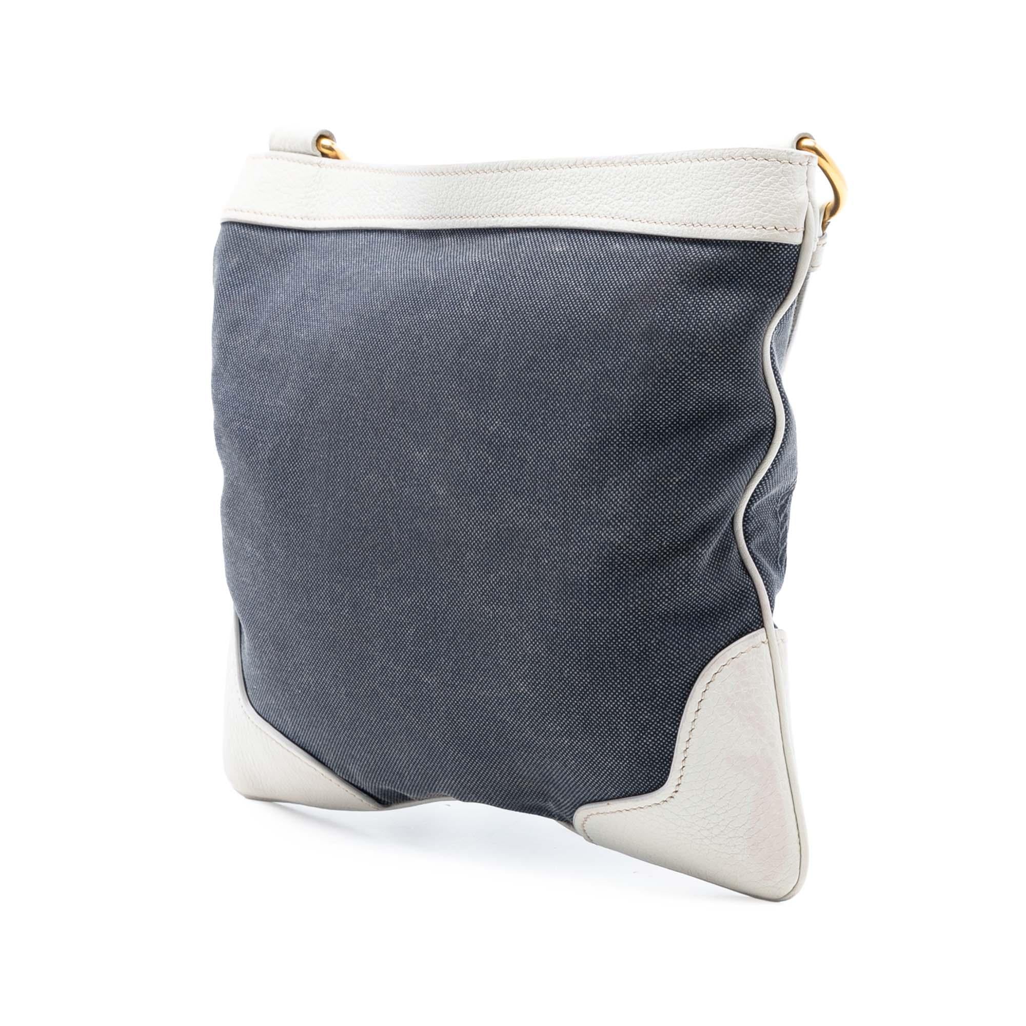 Prada Canvas Canapa Logo Crossbody