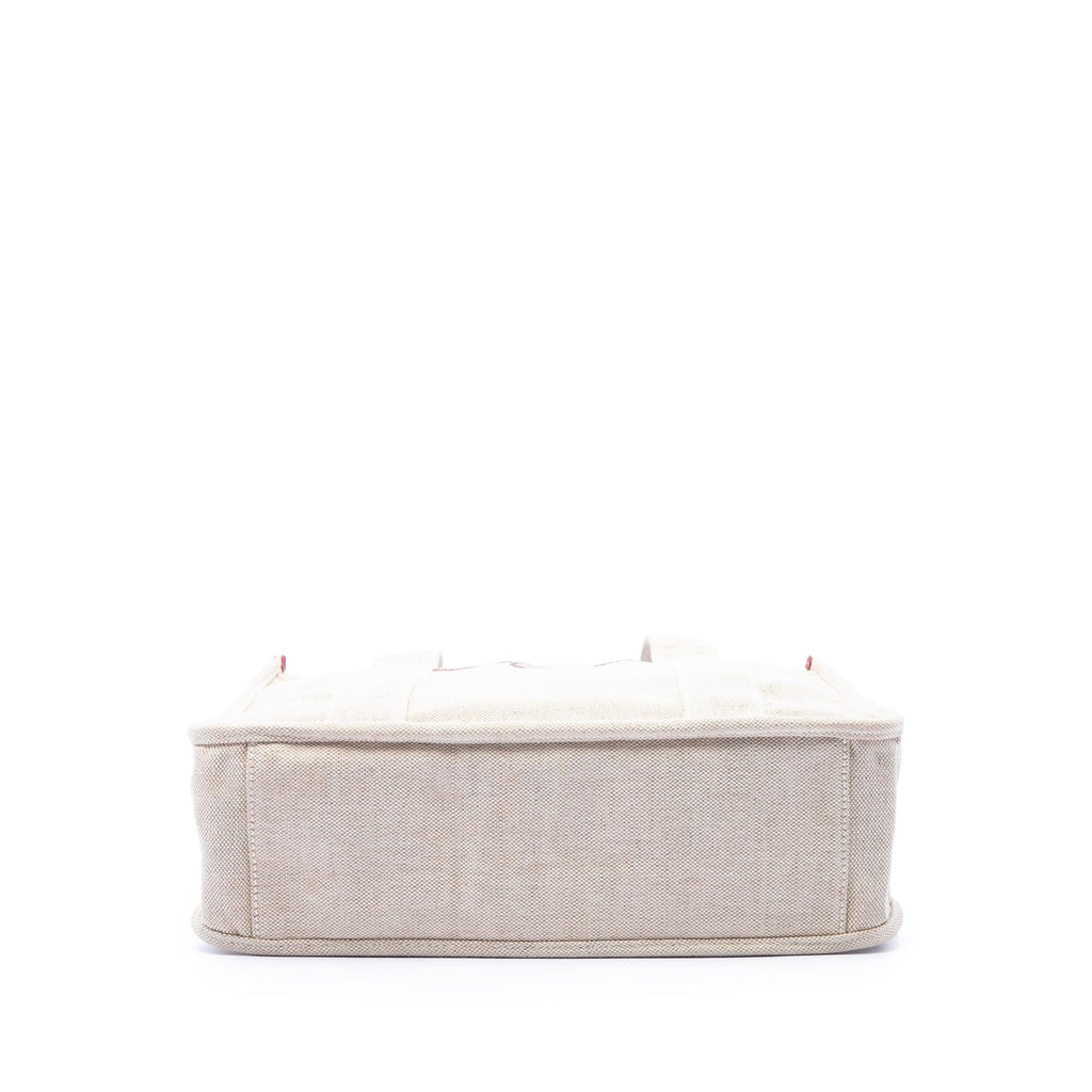 Prada Canvas Canapa Mistolino Shopping Tote