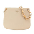 Prada Canvas Canapa Swing Chain Shoulder Bag