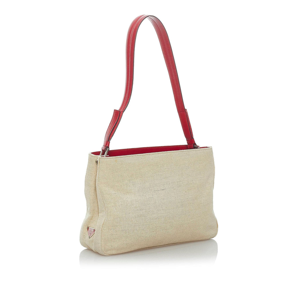 Prada Canvas Shoulder Bag (SHG-29997)