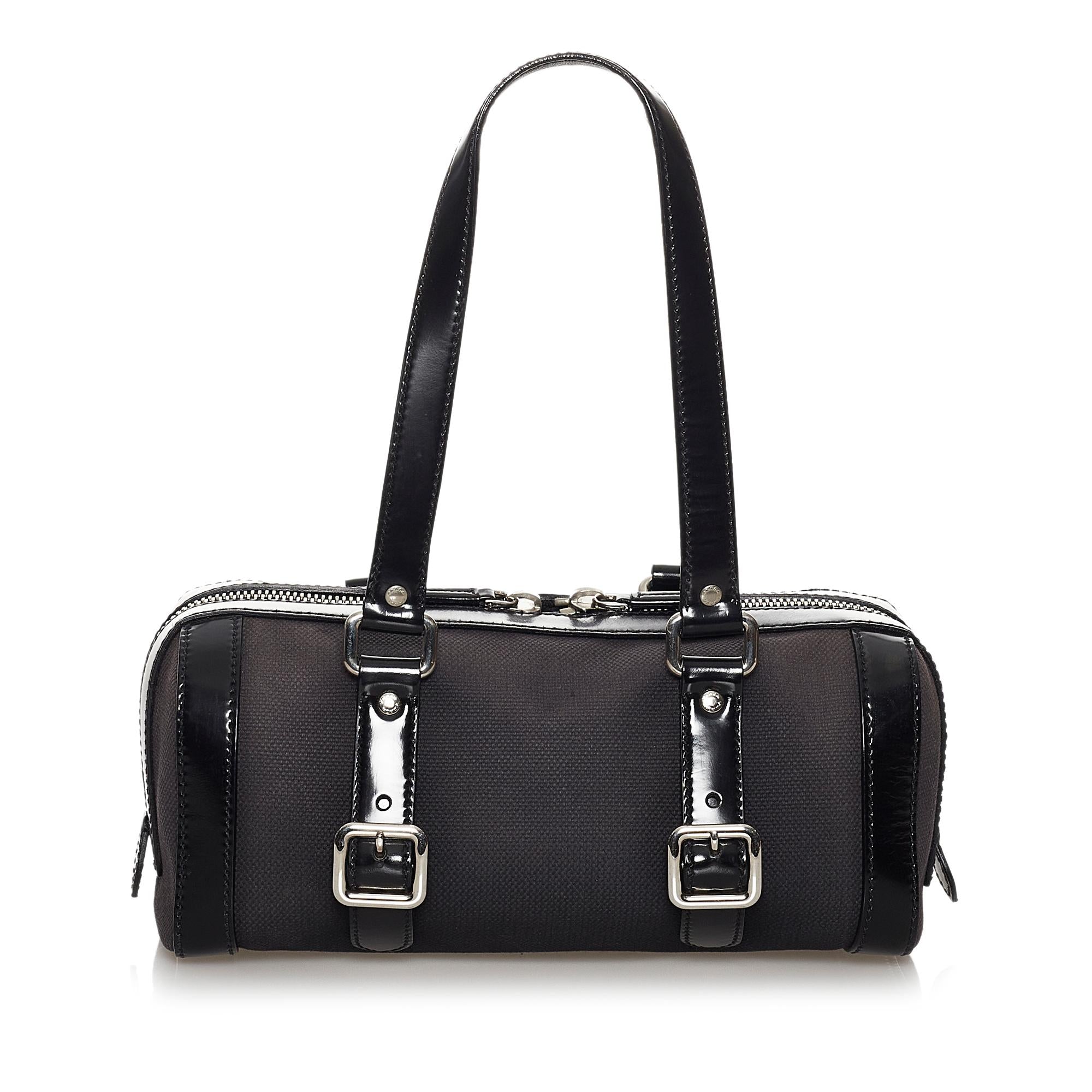 Prada Canvas Shoulder Bag (SHG-30644)
