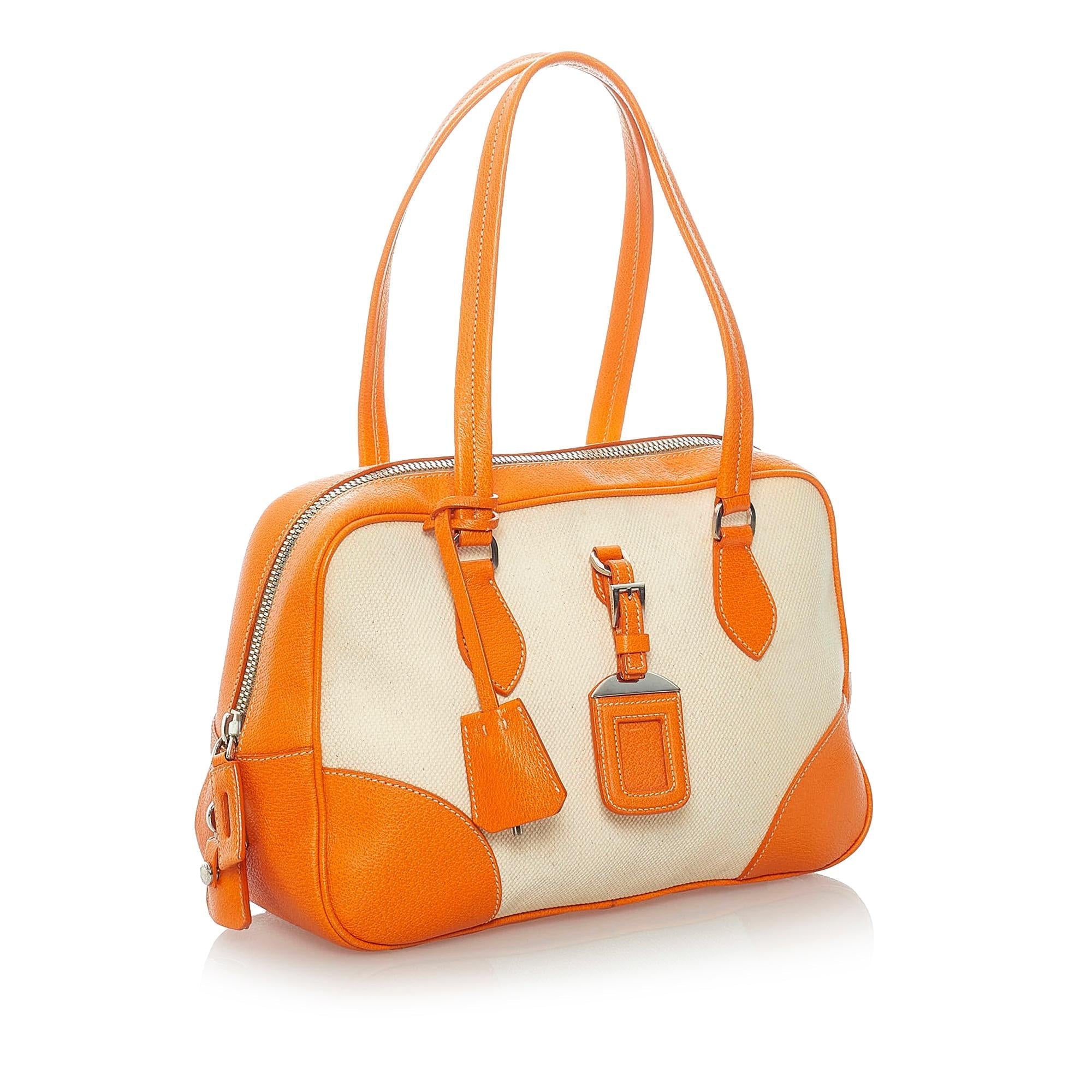 Prada Canvas Shoulder Bag (SHG-34164)