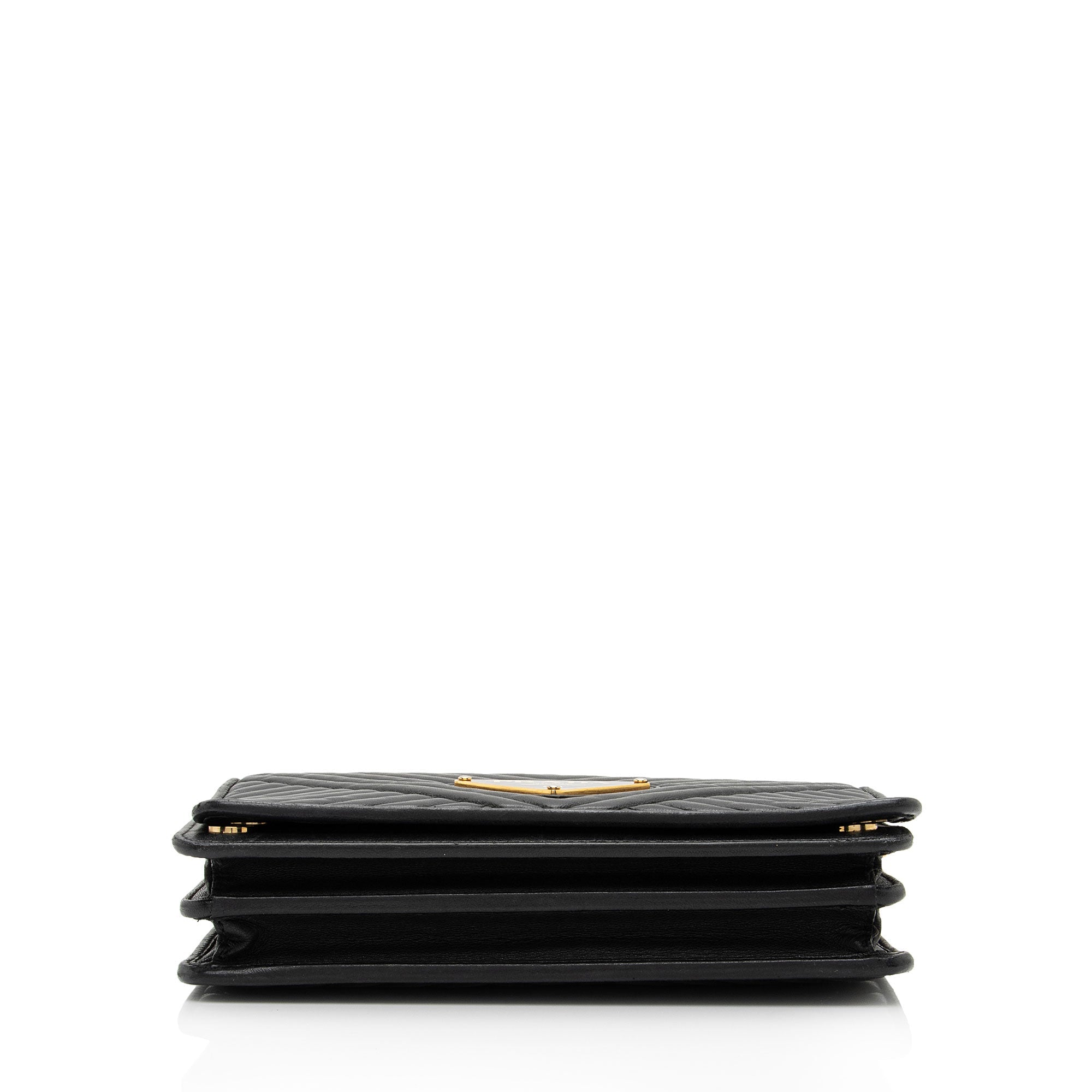 Prada Chevron Calfskin Diagramme Crossbody Bag (SHF-GpeaPx)