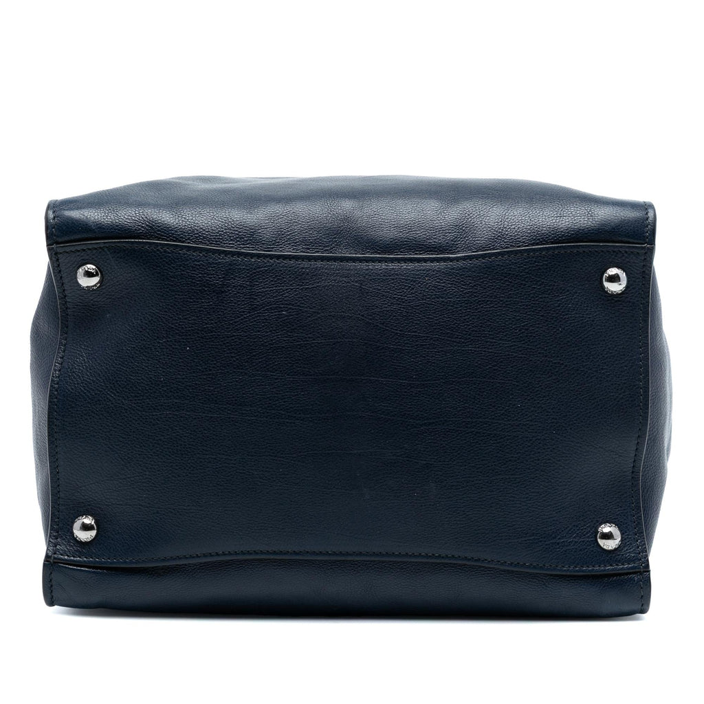 Prada Glace Calf Twin Pocket Double Handle Satchel