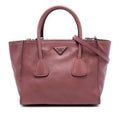 Prada Glace Calf Twin Pocket Satchel