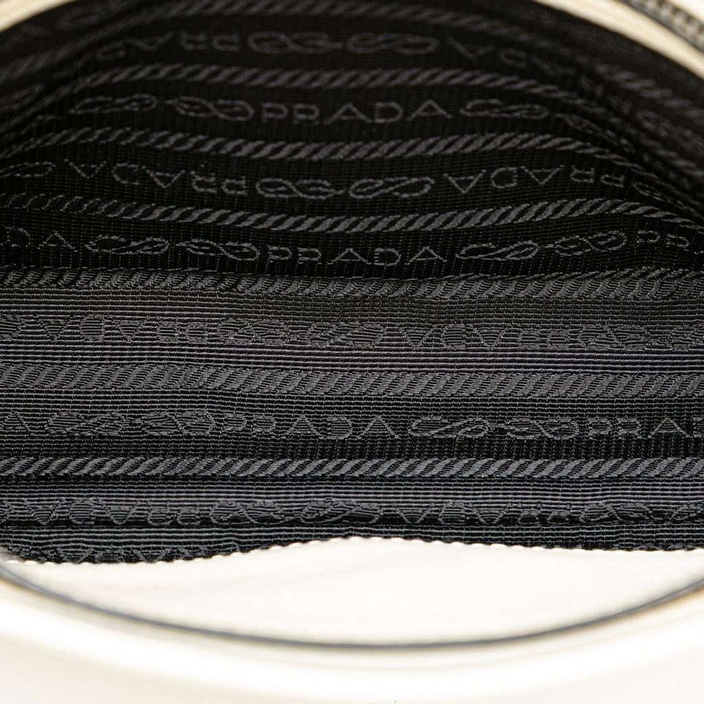 Prada Glace Calfskin Studded Crossbody