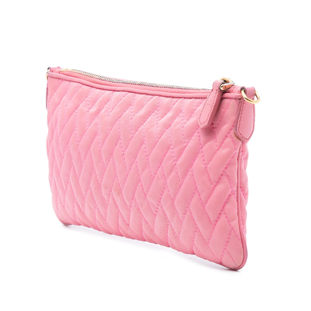 Prada Impuntu Tessuto Chain Crossbody
