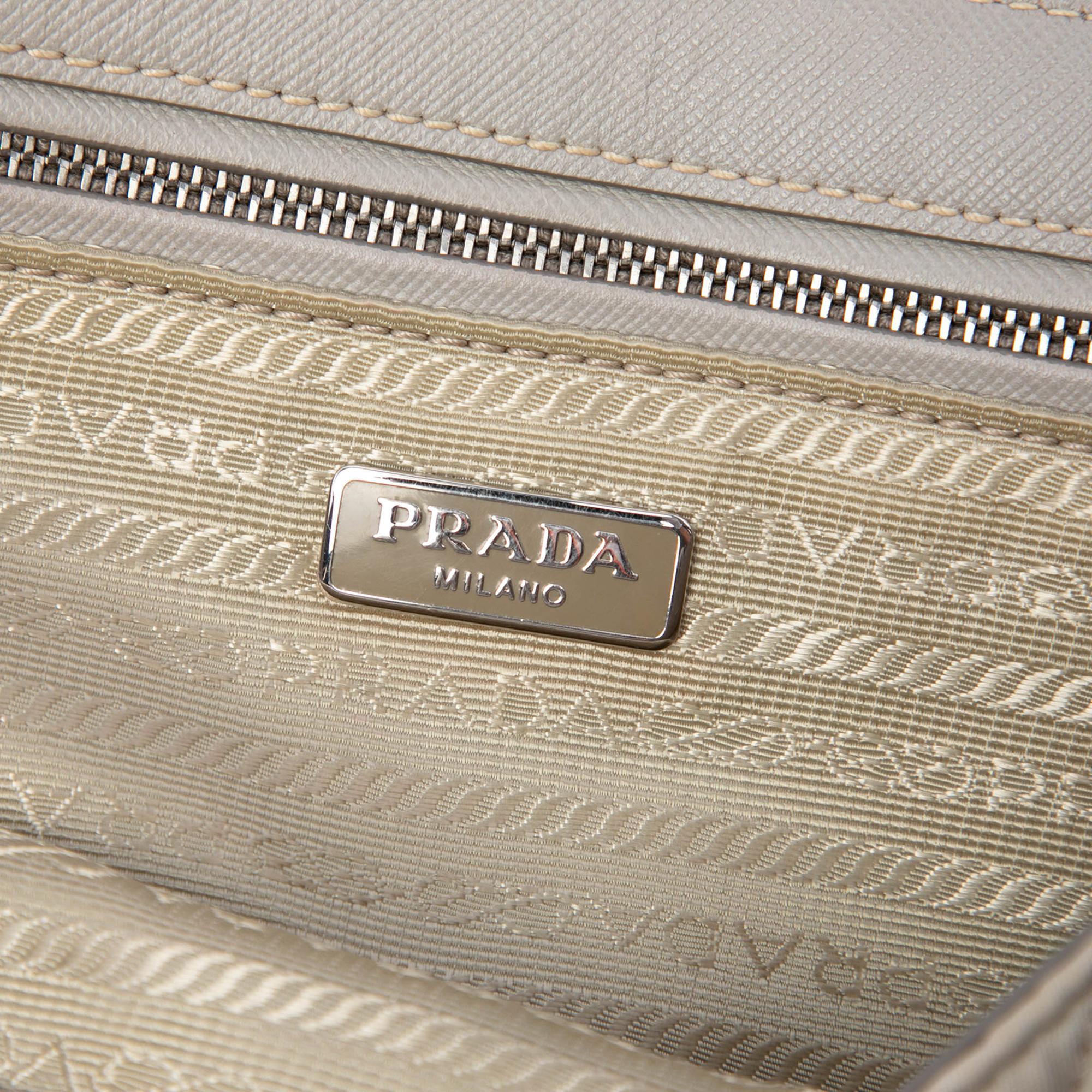 Prada Impuntu Tessuto Chain Crossbody
