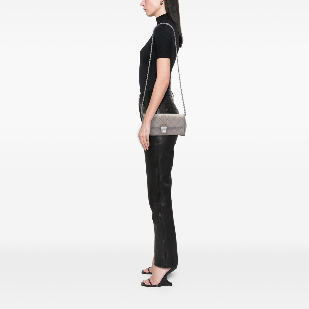Prada Impuntu Tessuto Chain Crossbody