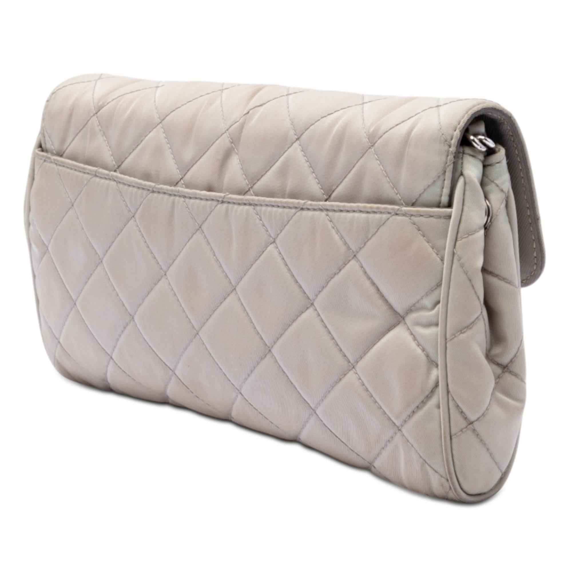 Prada Impuntu Tessuto Chain Crossbody