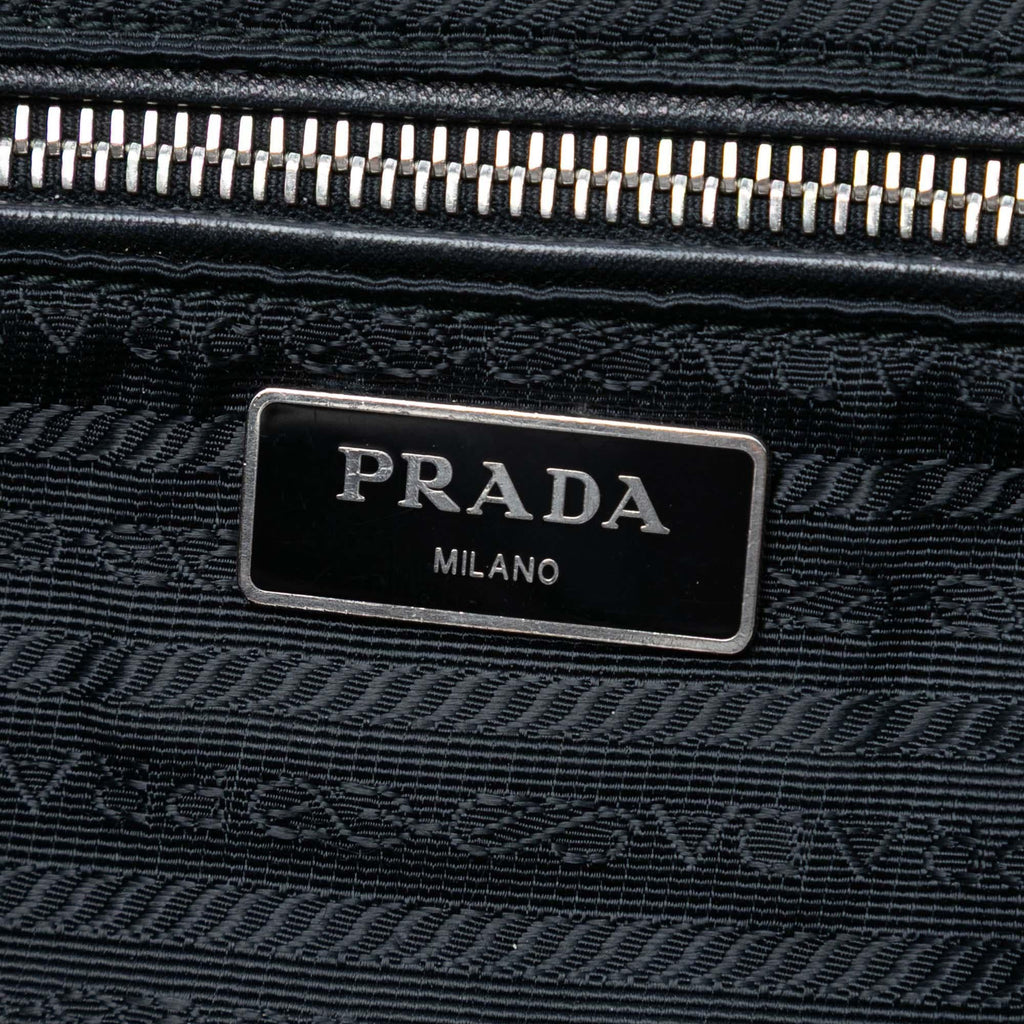 Prada Impuntu Tessuto Chain Flap Crossbody