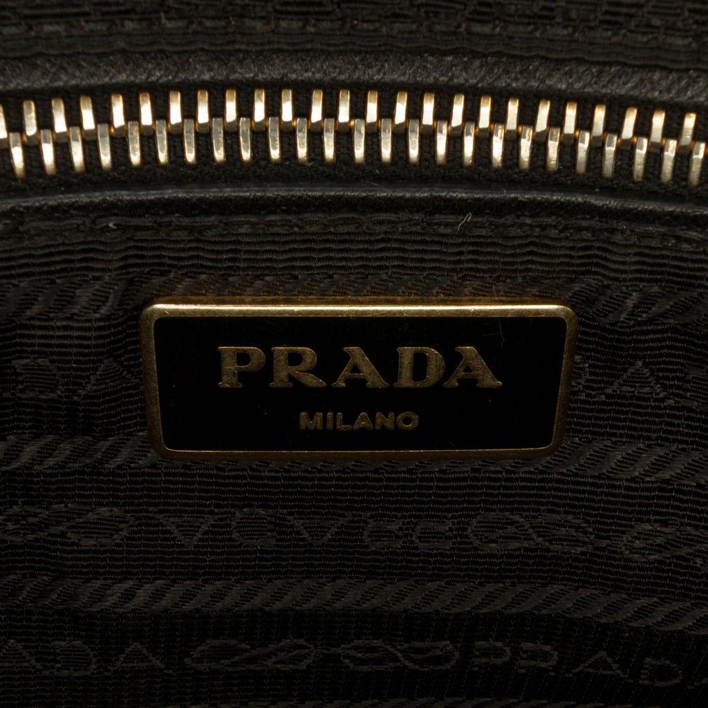 Prada Impuntu Tessuto Chain Flap Shoulder Bag