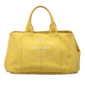Prada Large Canvas Canapa Logo Satchel
