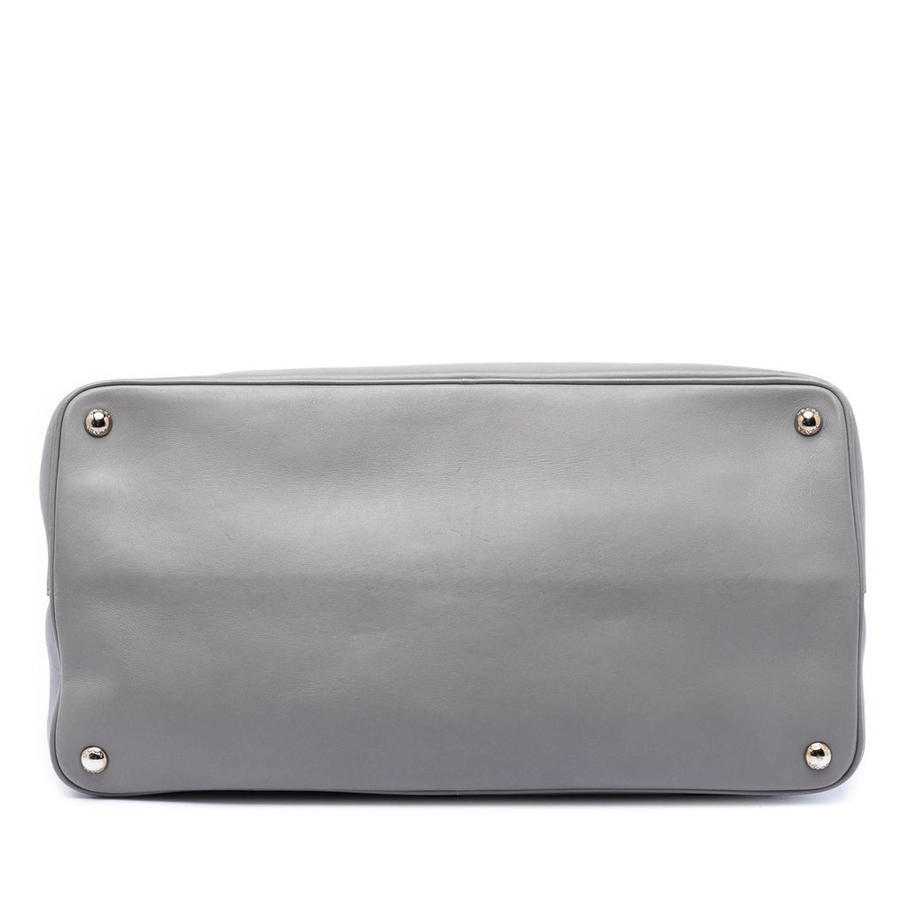 Prada Large City Calf Double Satchel