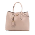 Prada Large Saffiano Cuir Double Satchel