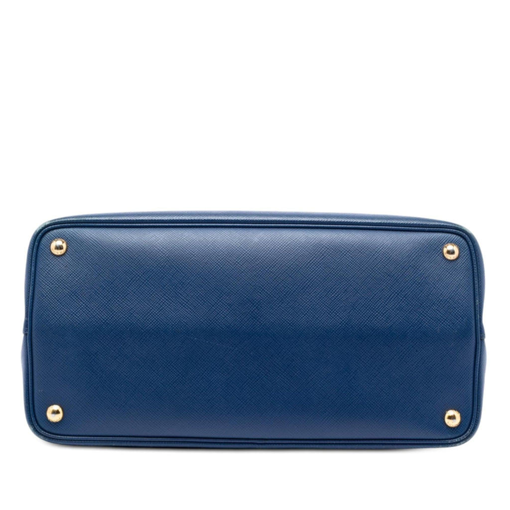 Prada Large Saffiano Cuir Double Satchel