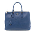 Prada Large Saffiano Lux Galleria Double Zip Tote