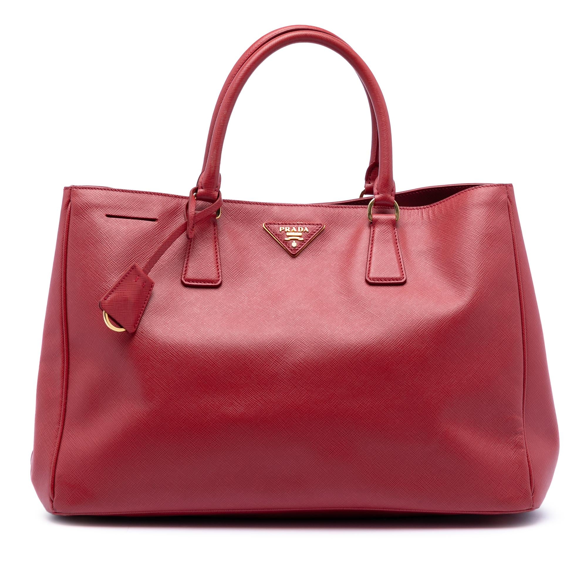 Prada Large Saffiano Lux Galleria Satchel