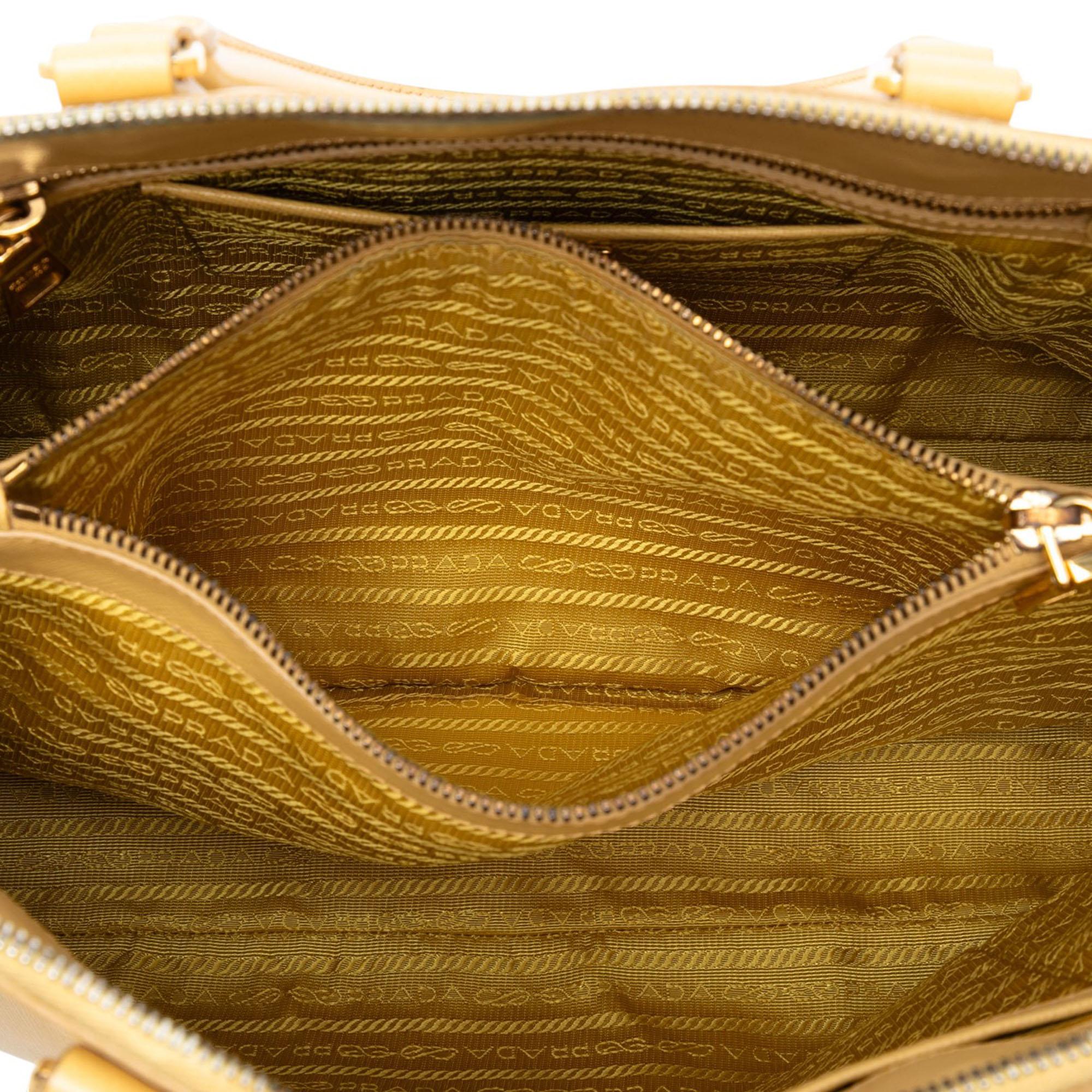 Prada Large Saffiano Lux Promenade Satchel